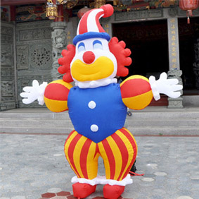 广告小丑充气模型