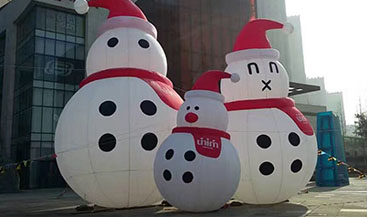 冬季商场美陈道具—雪人