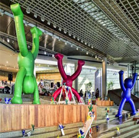 商场充气景观装置