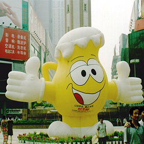 商场店铺宣传卡通模型