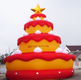 百盛庆典蛋糕气模