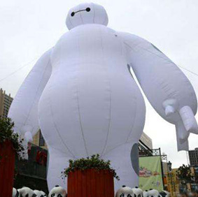 大白充气造势模型